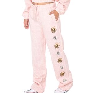 💲sz L Juniors High Rise Wide Leg Pants